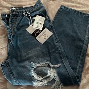 High Waist Mom Jean